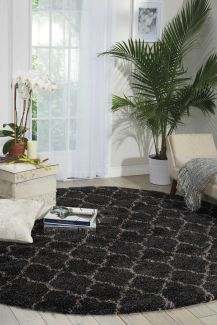 Nourison Home Amore Charcoal 7’10” x Round