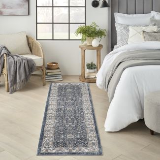 Nourison Home American Manor Blue/Ivory 2'2