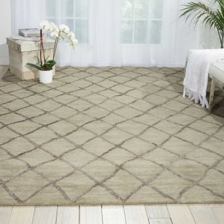 Nourison Home Lunette Silver 8' x 10'