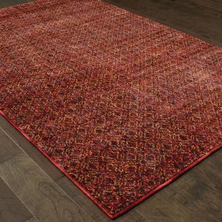 Oriental Weavers Atlas 8048k Red