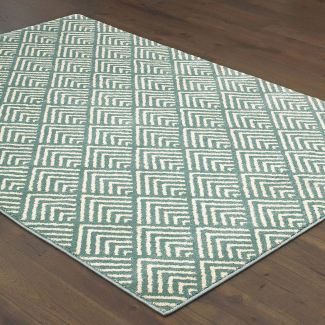 Oriental Weavers Carson 9667c Blue
