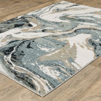Oriental Weavers Echo ech07 Blue
