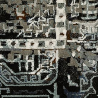 Oriental Weavers Gemini 2060v Charcoal