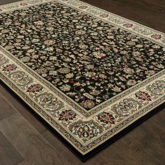 Oriental Weavers Kashan 108b Black