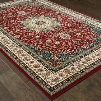 Oriental Weavers Kashan 119n Red