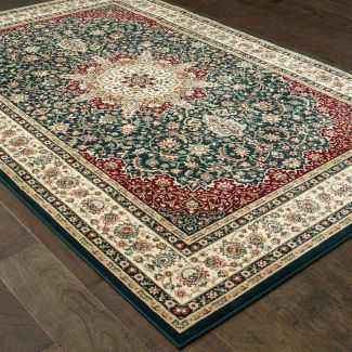 Oriental Weavers Kashan 119u Navy