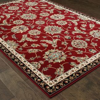 Oriental Weavers Kashan 370r Red