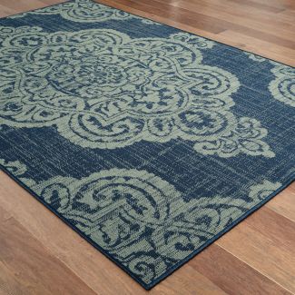 Oriental Weavers Marina 5929b Navy