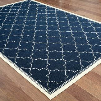 Oriental Weavers Marina 6025p Navy