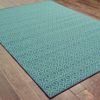Oriental Weavers Meridian 1634q Navy
