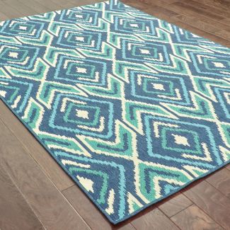 Oriental Weavers Meridian 2209b Navy