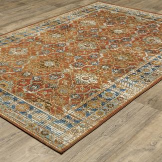 Oriental Weavers Naples 1204x Rust