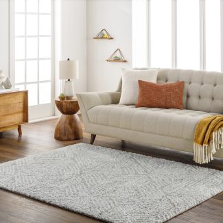 Surya Cloudy Shag Cdg-2320
