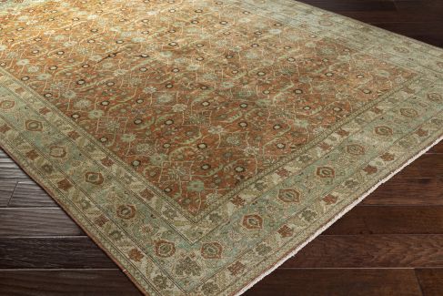 Surya Antique One Of A Kind Ooak-1502 7'3