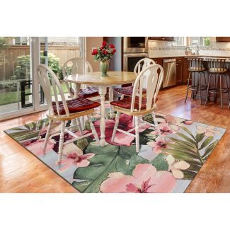Liora Manne Marina Tropical Floral Multi