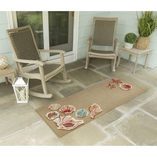 Liora Manne Frontporch Beachcomber Sand