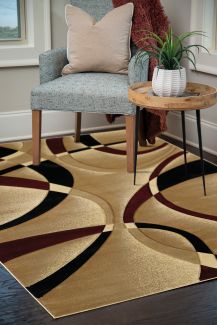 United Weavers Contours La Chic Burgundy