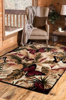 United Weavers Legends Butterfly Jungle Multi 5'3