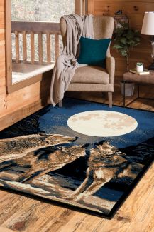 United Weavers Legends Howling Moon Multi 5'3