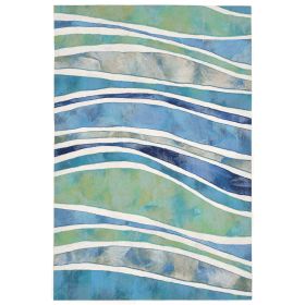 Liora Manne Illusions Wave Ocean