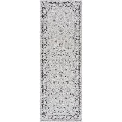 Paramount Blooming Roses Silver 2'7" x 7'2" Runner