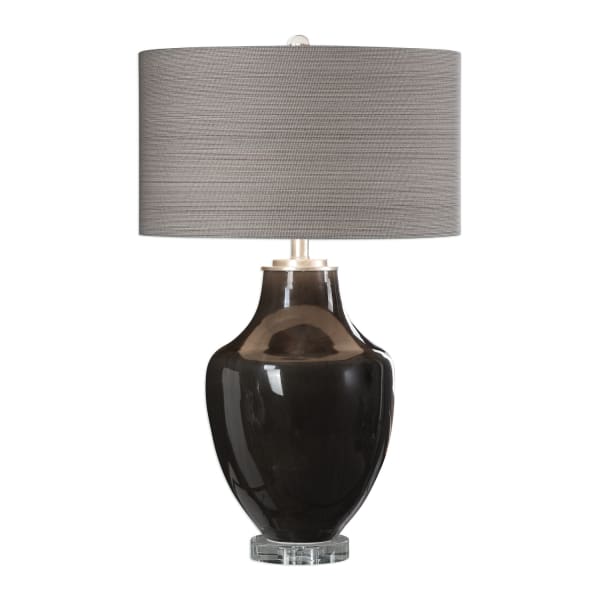 Uttermost Vrana Dark Gray Table Lamp