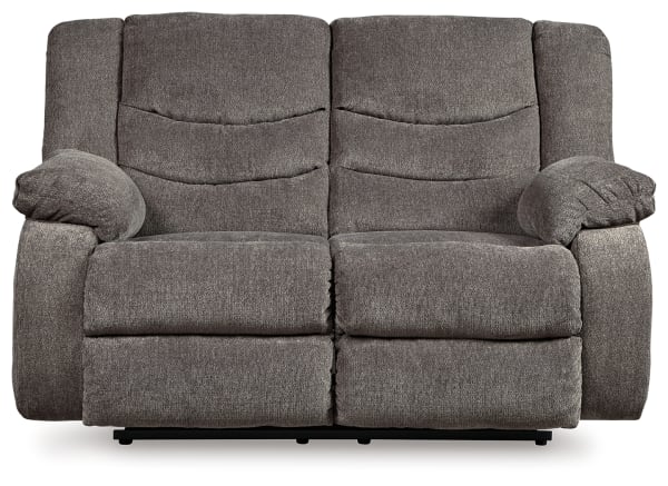 Tulen - Reclining Loveseat - Gray