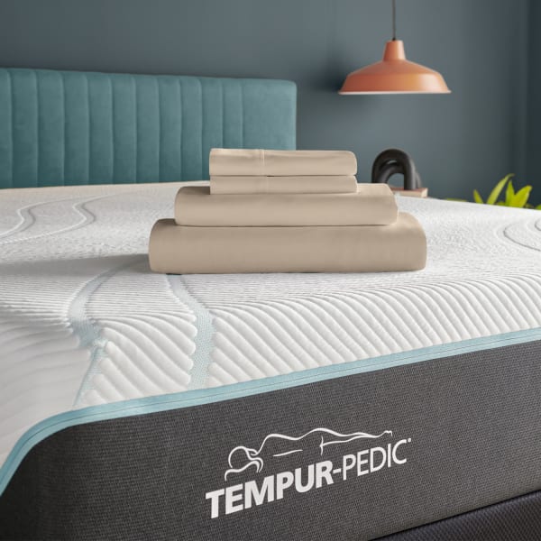Linens - Tempur Classic Cotton Sheet Set - Sandstone - Twin