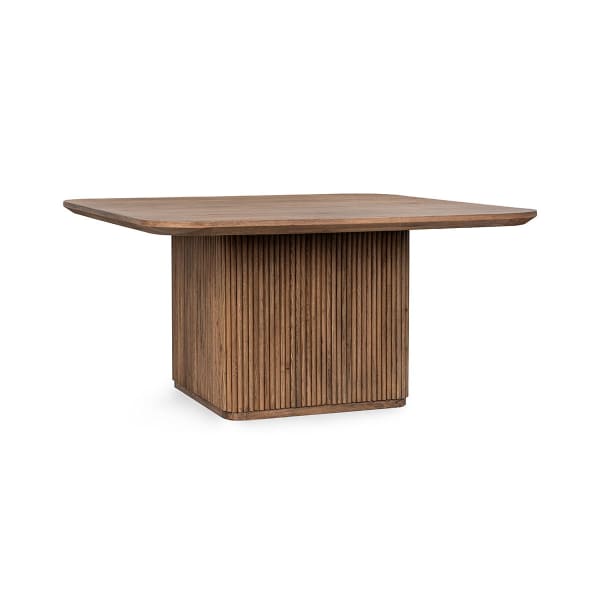 Vander - Square Dining Table - Tawny Brown