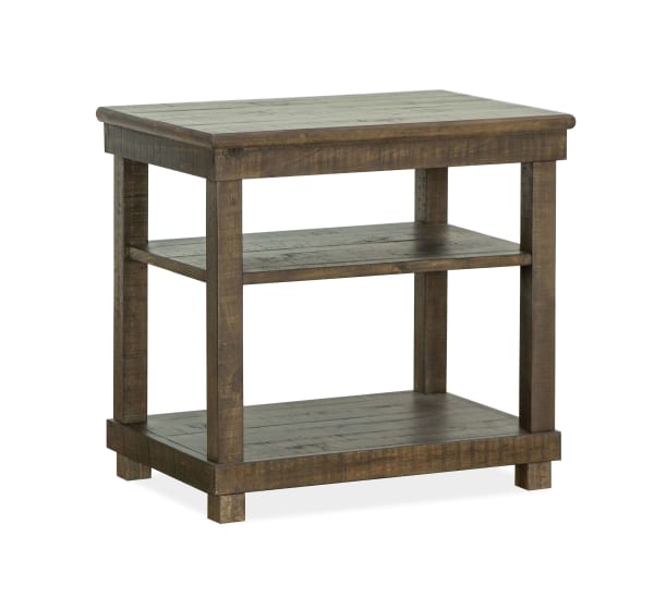 Smithton - Chairside End Table - Homestead Brown