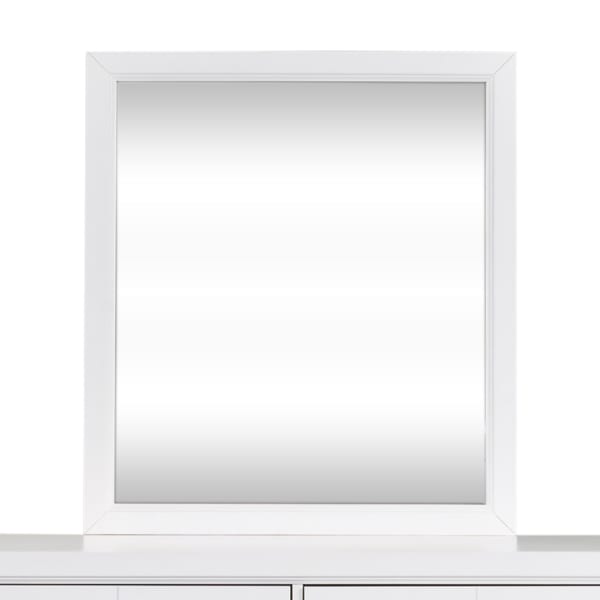 Cottage View - Mirror - White