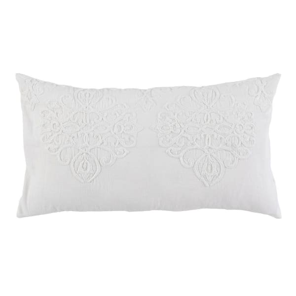 Reagan - King Duvet Collection - Ivory/White