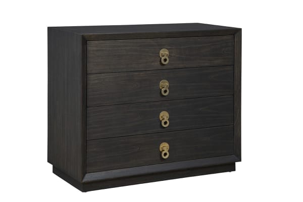Buxton - Large Chest - Black