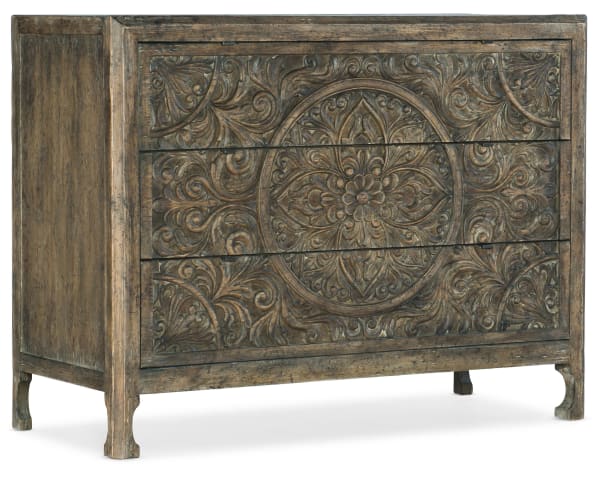 La Grange - Lockhart 3-Drawer Accent Chest - Wash Off