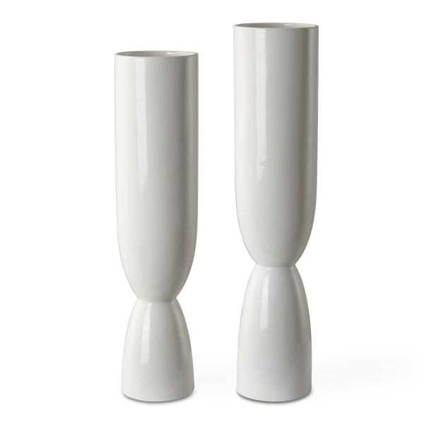 Kimist - Vases (Set of 2) - White