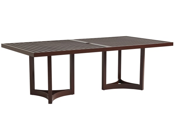 Abaco - Rectangular Dining Table - Dark Brown