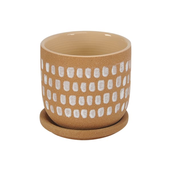 Botanical - 4.5" Planter - Natural