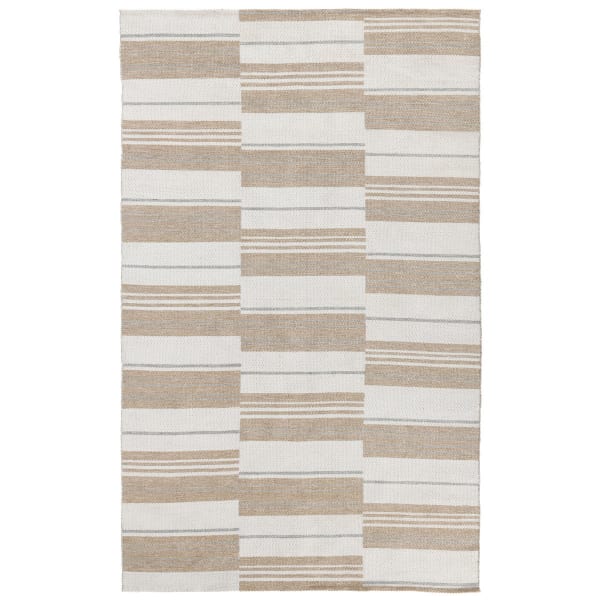 Colton - 5' x 8' Indoor/Outdoor Colton Rug - Stripe Ivory/Multi