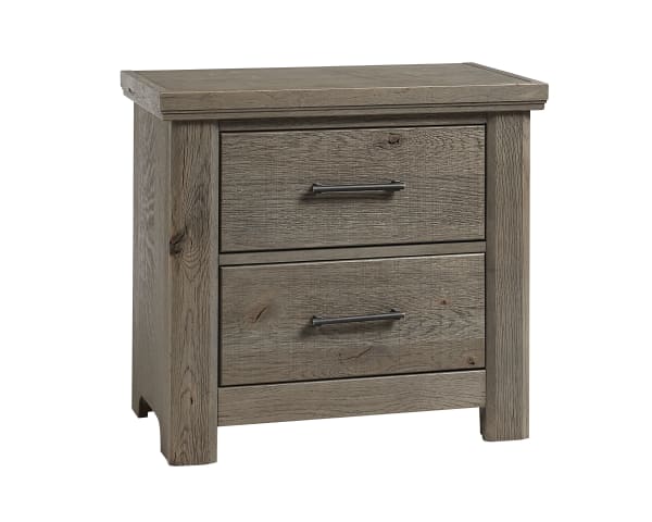 Yellowstone - 2 Drawer Nightstand - Dapple Gray