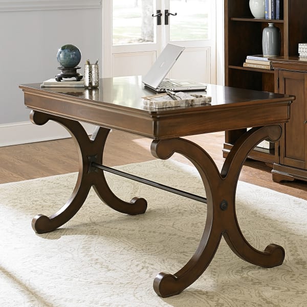 Brookview - Writing Desk - Dark Brown