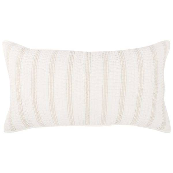 Abram - Cotton Linen King Sham - Eggshell