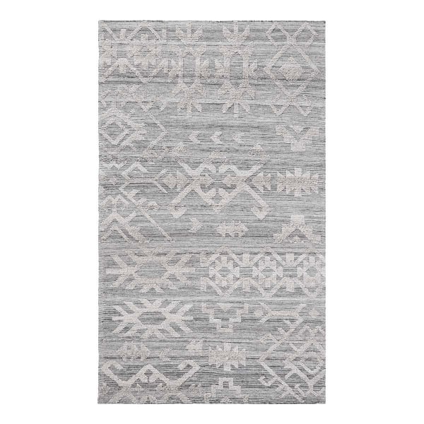 Tundra - 5' x 8' Indoor/Outdoor Tundra Rug - Gray Multi