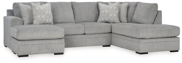 Casselbury - Cement - 2-Piece Sectional With Raf Corner Chaise