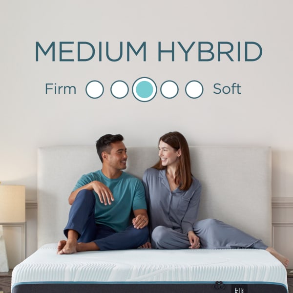 Adapt - Tempur-Proadapt Medium Hybrid Mattress - Twin Long