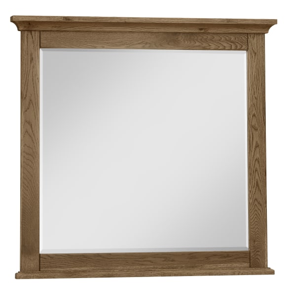 Yosemite - Landscape Mirror - Beveled Glass - Light Brown
