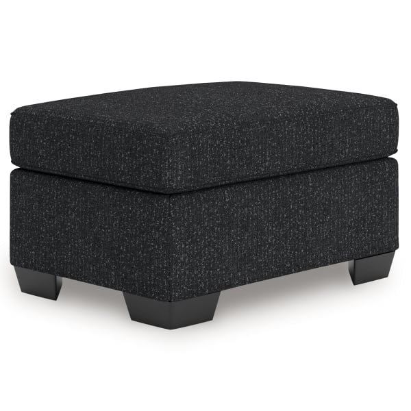 Jasmine Peaks - Ottoman - Coal