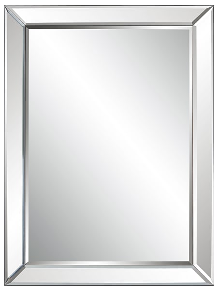 Beveled Mirror - Silver
