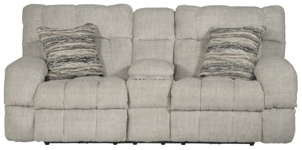 Ashland - Lay Flat Reclining Console Loveseat - Buff