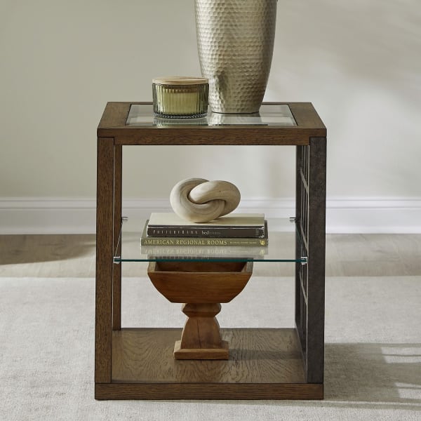 Bayhill Trellis - End Table - Brown