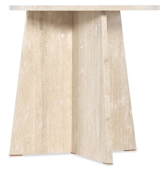 Melange - Cirque End Table - Beige